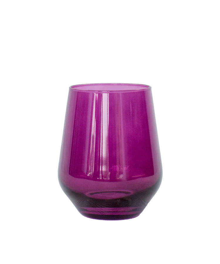Estelle Colored Wine Stemless