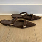 Suede Slide