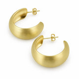 Monica Hoop Earrings- Gold