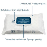 XL Clean Skin Club Clean Wipes
