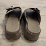 Elara Low Buckle Wedge Slide