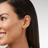 Bee Cameo Stud Earring