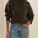 Cropped Signature Sweatshirt