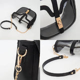 Clear Saddle Bag
