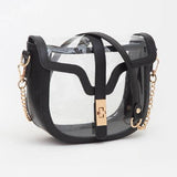 Clear Saddle Bag