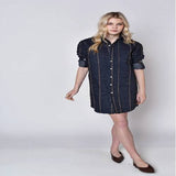 Denim Stripe Mini