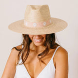 Shell Haven Palm Hat