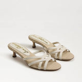 Camille Woven Kitten Heel