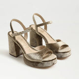 Fleur Velvet Platform Heel