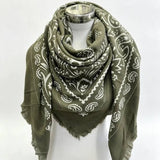 Large Bandana Square Scarf