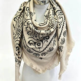 Large Bandana Square Scarf