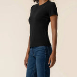 Langley Short Sleeve Rib Top