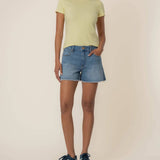 Langley Short Sleeve Rib Top