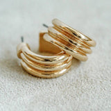 Triple Hoop Earrings