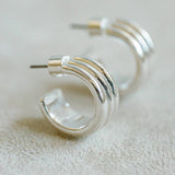 Triple Hoop Earrings
