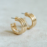 Triple Hoop Earrings