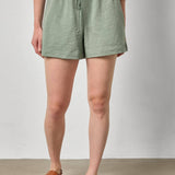 Elastic Waist Drawcord Short