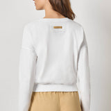 Rib Trim Cardigan