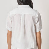 Folded Sleeve Button Down