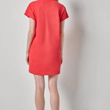 Textured Terry Tunic Dress