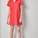 Textured Terry Tunic Dress