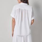 Elbow Sleeve Button Down