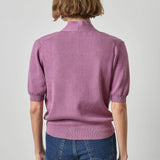 V-Neck Elbow Sleeve Sweater
