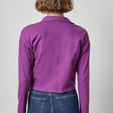 Faux Wrap Collared Top
