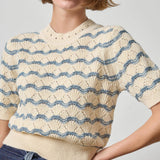 Multistitch Pullover Sweater