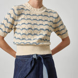 Multistitch Pullover Sweater