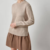 Short Combo Sweater Dress