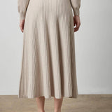 Knit Flared Skirt