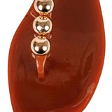 Plated Thong Jellie Sandal