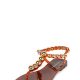 Plated Thong Jellie Sandal