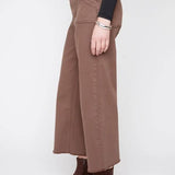 Wide Leg Front Pocket Pant