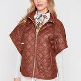 Lux Quilted Poncho