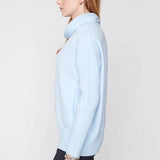 Cowl Neck Relaxed Knit Sweater