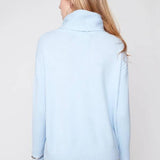 Cowl Neck Relaxed Knit Sweater