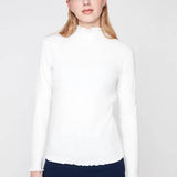 Ruffle Neck Sweater