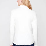 Ruffle Neck Sweater