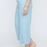 Pull On Chambray Pant