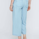 Pull On Chambray Pant