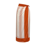 Cherry Pinstipe Sarong