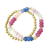 Jamie Pink/Blue Bracelet Set