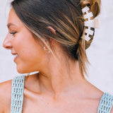 Classic Almond Beige Clip