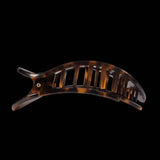 Tortoise Large Flat Round Clip