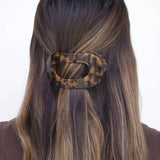 Tortoise Med Flat Round Clip