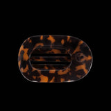 Tortoise Med Flat Round Clip