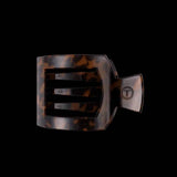 Medium Flat Square Clip Tortoise