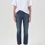 Kye Mid Rise Straight Crop